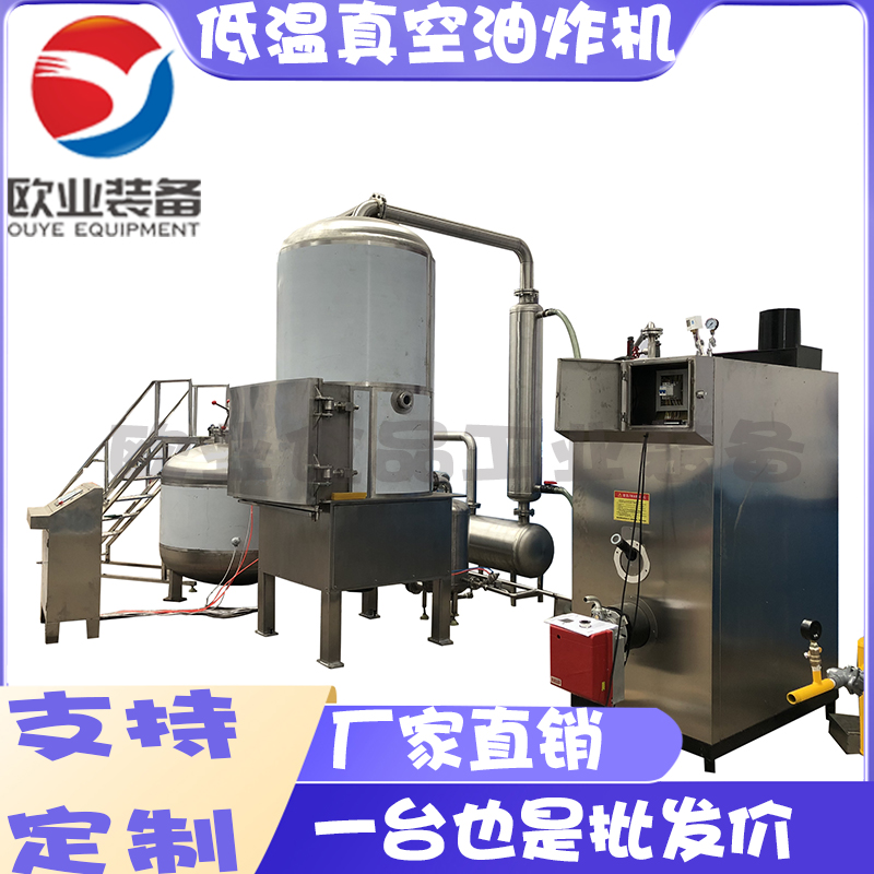 冬棗脆低溫真空油炸機